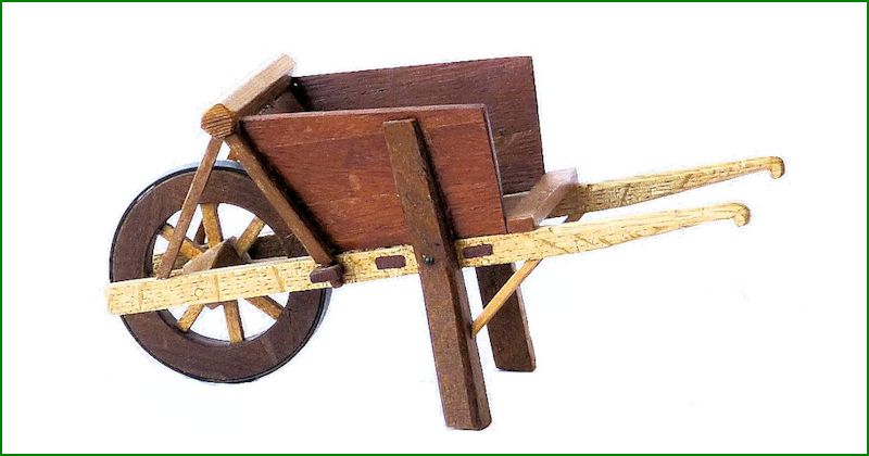 Pioniers kruiwagen